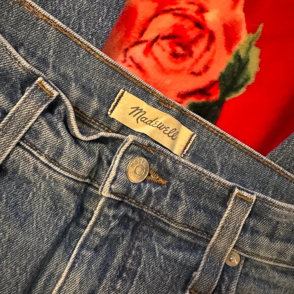 Madewell Perfect Vintage Jeans in Drayton Wash Women’s Size 28 High Rise Tapered - Picture 11 of 16